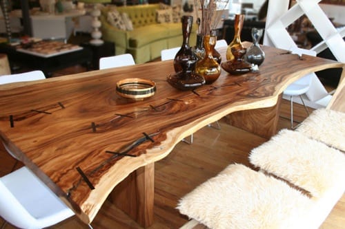Rustic Wood Dining Room Tables
