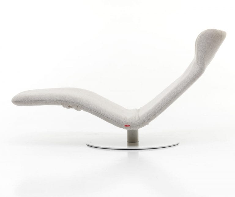 Modern Italian Chair Which Turns Into A Chaise Lounger